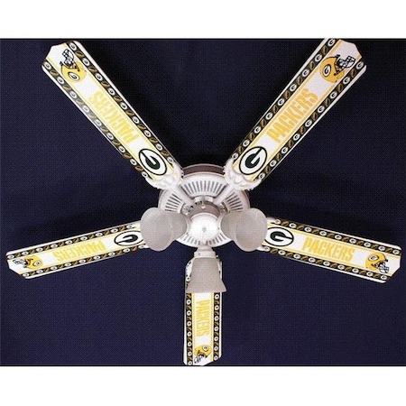 Ceiling Fan Designers Ceiling Fan Designers 52FAN-NFL-GRB NFL Green Bay Packers Football Ceiling Fan 52 In. 52FAN-NFL-GRB